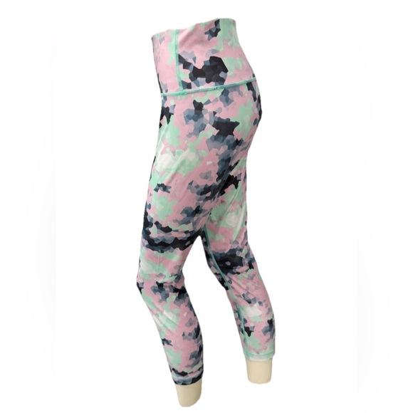 Lululemon High Times Pant Women 12 Fullux Clouded Dreams Menthol  7/8 Leggings - Picture 2 of 9